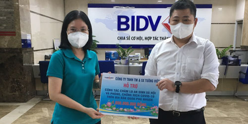 Tường Việt Hỗ trợ An sinh Xã hội và phòng chống dịch Covid-19 trên địa bàn quận Phú Nhuận